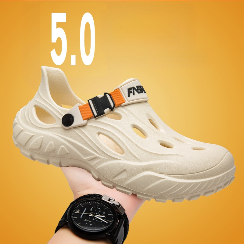 2025 Foreign Trade plus size Hook Shoes Muške ljetne vanjske cipele za plažu Neklizajuće EVA Baotou sandale Prozračne cipele za gaženje