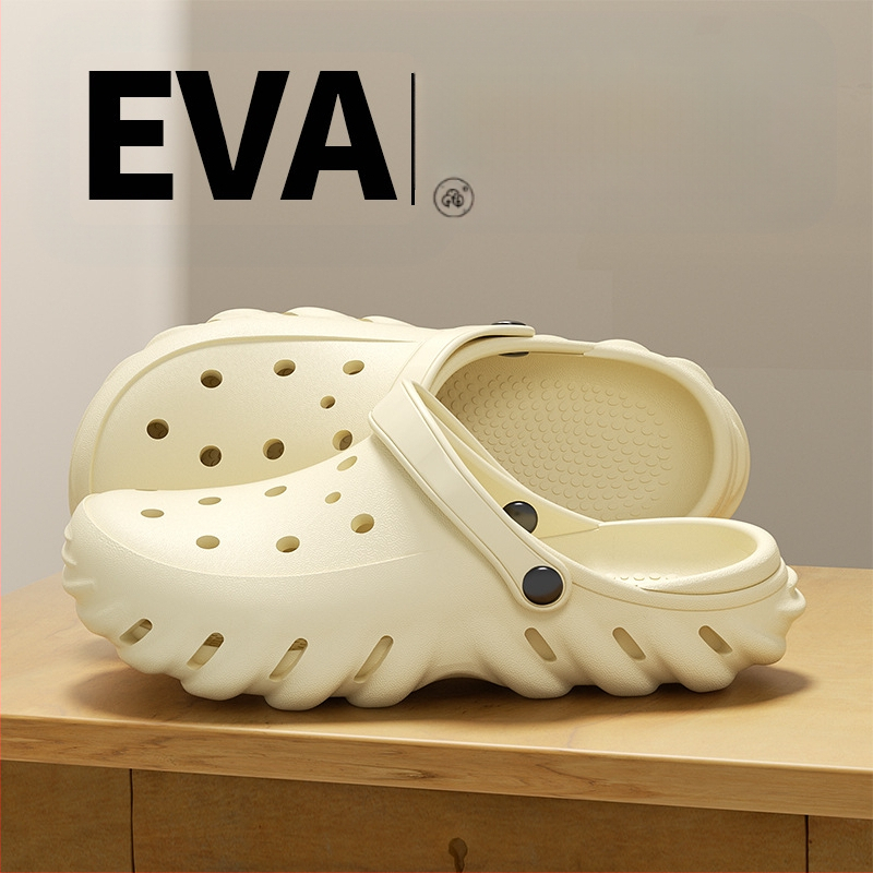 Pantofi Eva Hole pentru bărbați, deodorant antiderapant, talpă groasă sporită, îmbrăcăminte exterioară pentru muncă și condus, sandale pentru plajă pentru bărbați