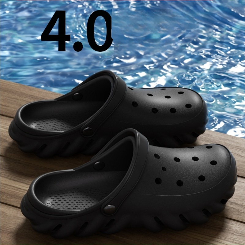 Pantofi Eva Hole pentru bărbați, deodorant antiderapant, talpă groasă sporită, îmbrăcăminte exterioară pentru muncă și condus, sandale pentru plajă pentru bărbați