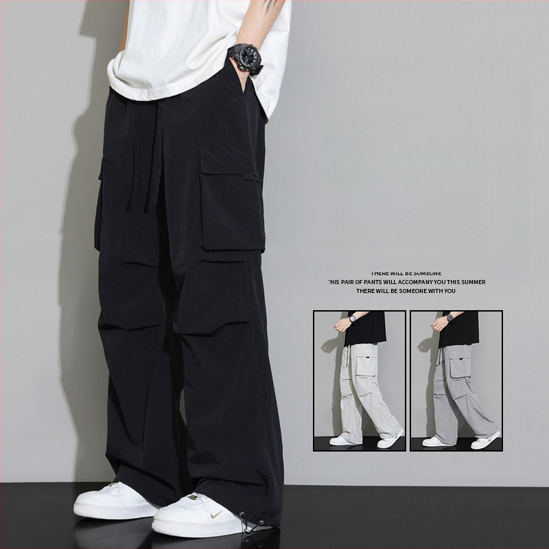 Suvised õhukesed mägironimisspordipüksid, lahtised langevarjupüksid, kiiresti kuivavad krookpüksid 2024. aasta uued laiad püksid