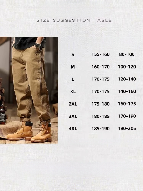 Salopetă de bumbac, marcă de modă, pantaloni de vară retro americani, cu legături la gleznă, pentru bărbați, pantaloni casual cu picior larg, pentru exterior, vânzări directe din fabrică