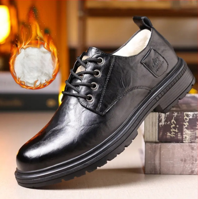 Ovige cu pantofi bărbătești excelenți 2024 respirabili, stil Joker Yadan, pantofi din piele business, cu fund moale, suprafață moale