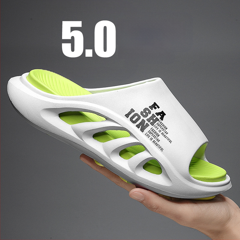 Îmbrăcăminte de vară în aer liber, antiderapantă, senzație de rahat, modă, stil coreean, pentru femei, comerț exterior, papuci de casă la modă, toate asortați, flip-flop-uri pentru bărbați cu fund gros