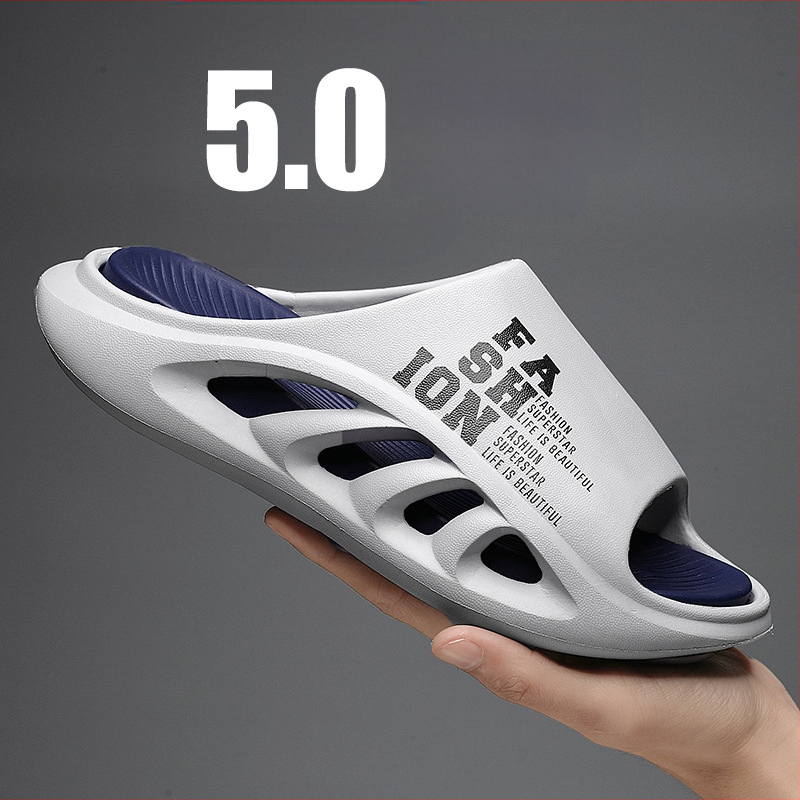 Îmbrăcăminte de vară în aer liber, antiderapantă, senzație de rahat, modă, stil coreean, pentru femei, comerț exterior, papuci de casă la modă, toate asortați, flip-flop-uri pentru bărbați cu fund gros