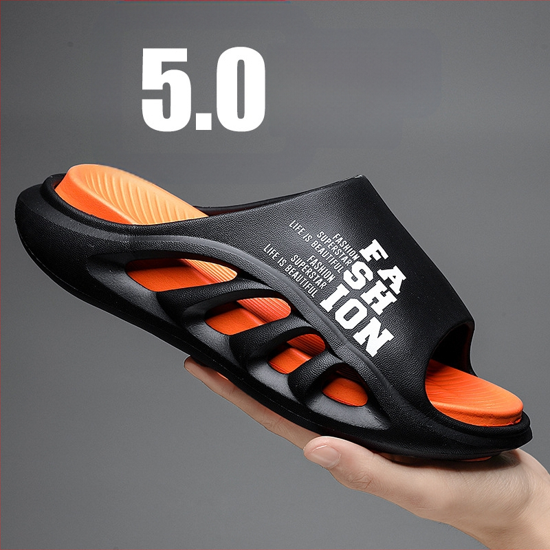 Îmbrăcăminte de vară în aer liber, antiderapantă, senzație de rahat, modă, stil coreean, pentru femei, comerț exterior, papuci de casă la modă, toate asortați, flip-flop-uri pentru bărbați cu fund gros