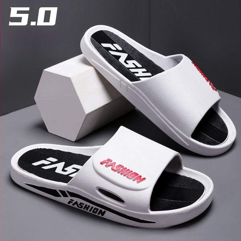 Papuci noi pentru bărbați de primăvară și vară, antiderapanți, rezistenți la uzură, cu fund moale, pentru baie, cu fund gros, en-gros