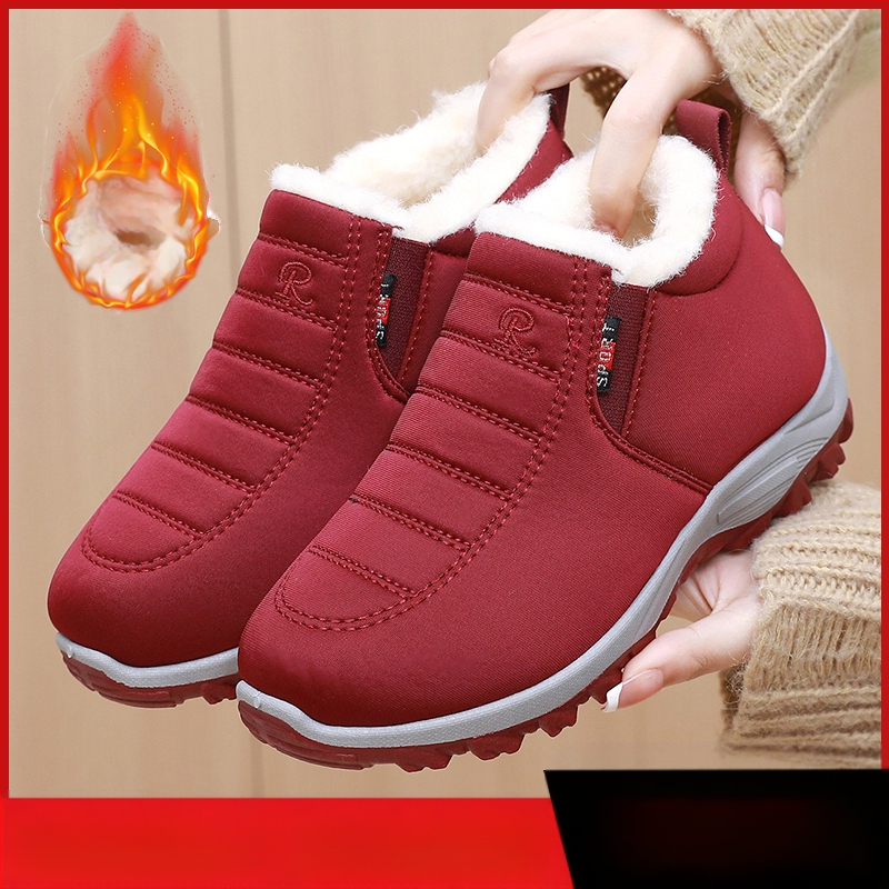 Vyriški žieminiai medvilniniai batai, avikailio medvilniniai batai, aksominiai ir sustorinti batai, neslystantis minkštas padas, to paties stiliaus sniego batai vyrams ir moterims