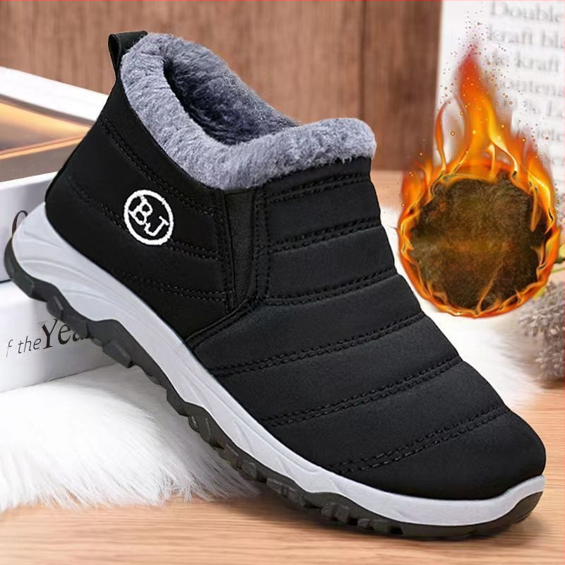 2023. aasta talvised uued veekindlad libisemiskindlad naiste puuvillased kingad, fliisvoodriga paksud soojad kingad eakatele puuvillased kingad eakatele puuvillased saapad