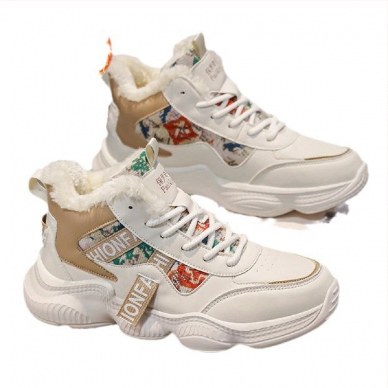 Meeste talvesaapad Tide brändi fliisvoodriga, soe karusnahk, üks paks tald, libisemiskindlad, kõrge säärega spordisaapad, külmakindlad, Xuheng, 6 aastaaega