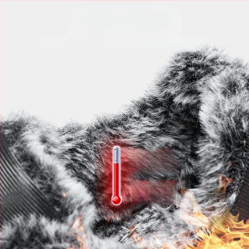 Pantofi de bumbac de iarnă, noi, cu căptușeală din fleece, pantofi de mers pe jos, caldi, pentru bărbați de vârstă mijlocie și vârstnici, pantofi îngroșați, cizme de zăpadă, cizme de bumbac cu velcro pentru bărbați