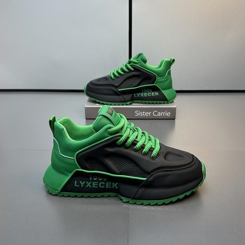 Pantofi sport pentru bărbați, de primăvară și toamnă, cu creștere în înălțime, versatil, pentru studenți, pantofi sport casual pentru bărbați, pantofi de tată pentru bărbați