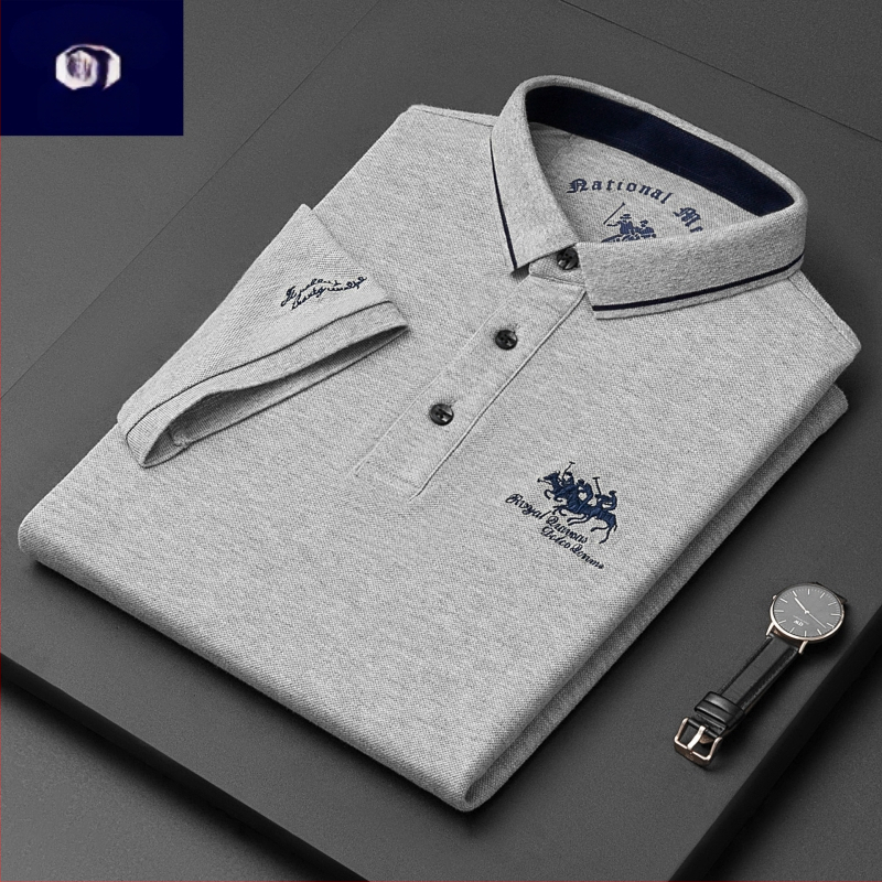 Karen Whale 2023. aasta suvine uus jämedate helmestega Paul Embroidered 100% puuvillast meeste lühikeste varrukatega T-särk, suures suuruses T-särk meestele