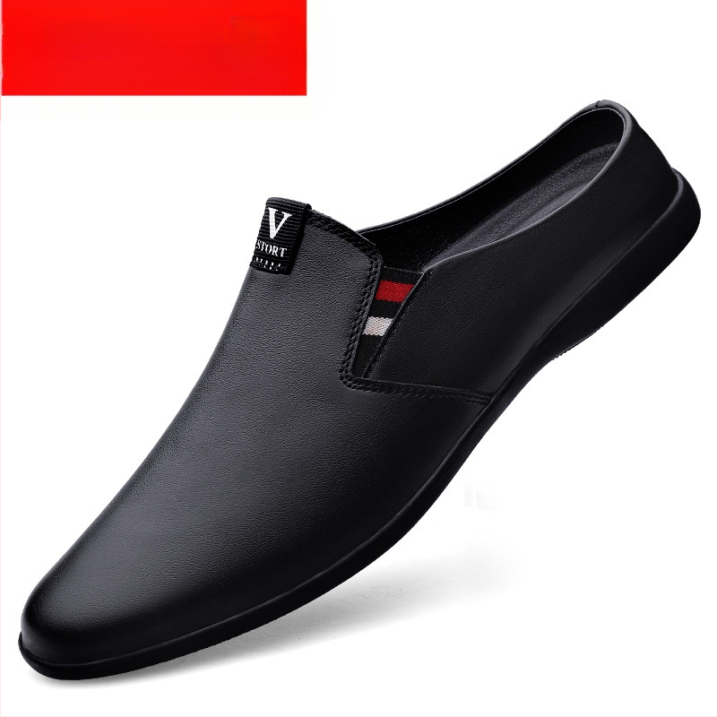 Pantofi de piele pentru bărbați, pantofi de afaceri din piele de vacă, mărime mare, cu toc liber, pantofi de sex masculin, pantofi de sex masculin