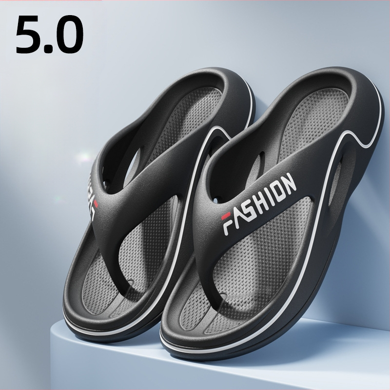 Sandale Eva pentru bărbați, sandale de plajă cu talpă groasă, rezistente la uzură, papuci de plajă antiderapanți și cu talpă moale, antiderapanți și rezistenți la uzură