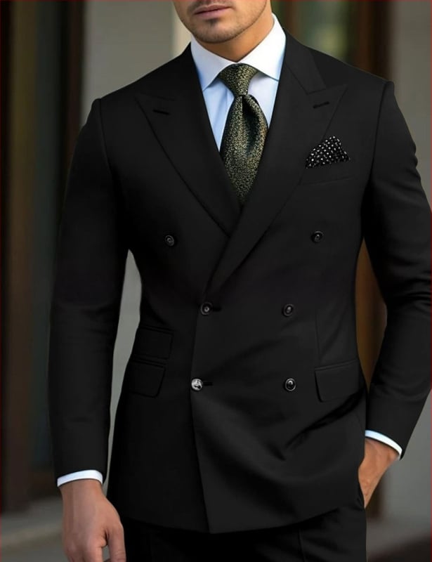 Costum nou Amazon pentru bărbați, costum casual de afaceri, costum pentru bărbați, rochie din două piese, costum de bal pentru cină