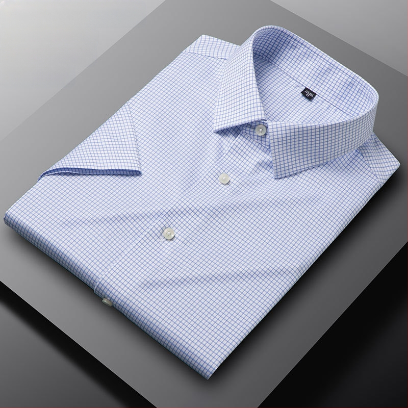 Férfi DP pamut ruhadarab, vasalhatatlan egyedi ing, férfi hosszú ujjú, üzleti, professzionális tavaszi és őszi, ránctalanító fehér ing nagykereskedelemben