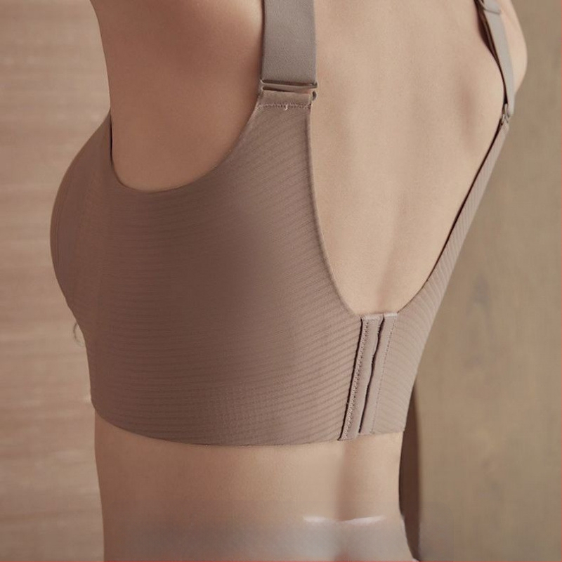 Raskusvastane, jälgi jätmata kaunis seljapesu naistele, suur rind, väike lõtvumisvastane pluss-suurus, terasest rõngasteta kogunemisvastane rinnahoidja