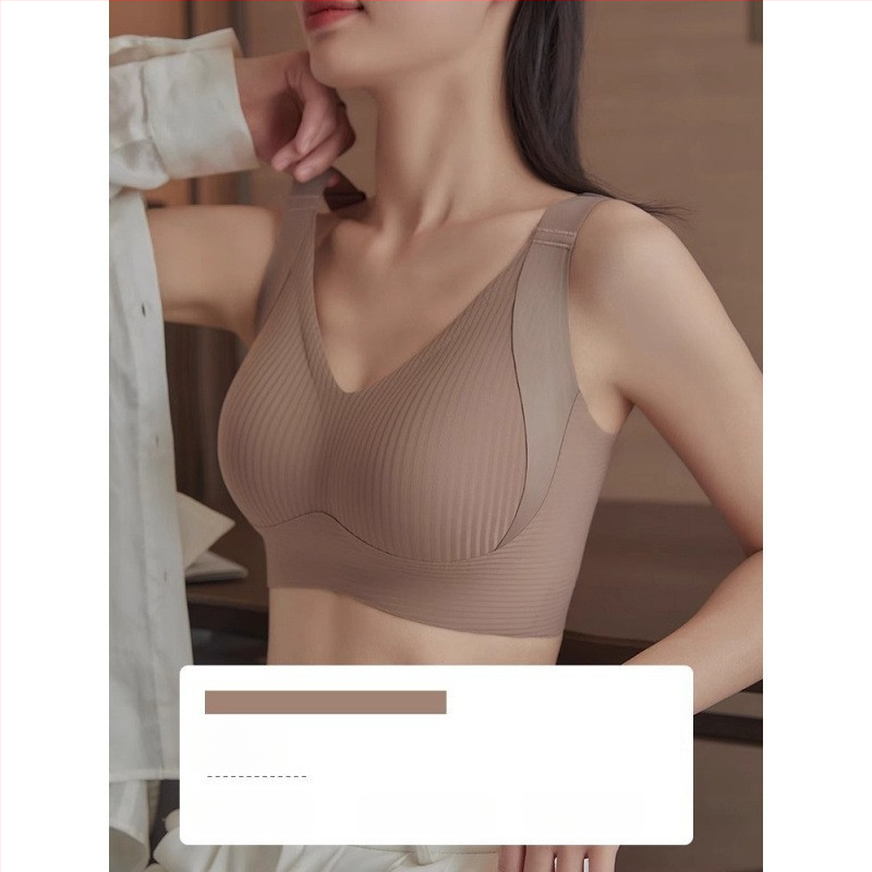 Raskusvastane, jälgi jätmata kaunis seljapesu naistele, suur rind, väike lõtvumisvastane pluss-suurus, terasest rõngasteta kogunemisvastane rinnahoidja