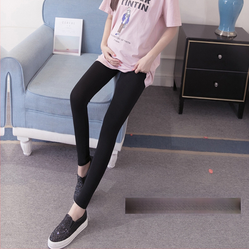 [Vientis aksominis nėščiųjų kelnės] vilnos pamušalu sustorintos nėščiųjų medvilninės kelnės nėščiųjų patogios šiltos apatinės pilvo dalies kelnės, dėvimos lauke