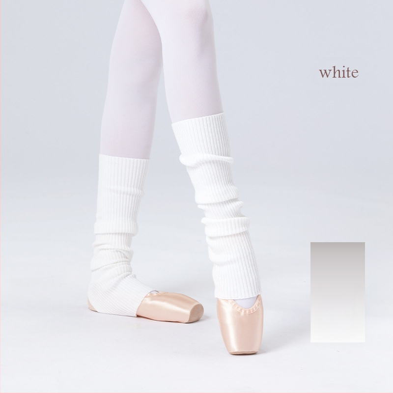 Suaugusiųjų baleto šokių kojinės, šiltos šokių praktikos kojinės, rudens ir žiemos sustorintos megztos ilgos, šalčiui atsparios baleto kojinės