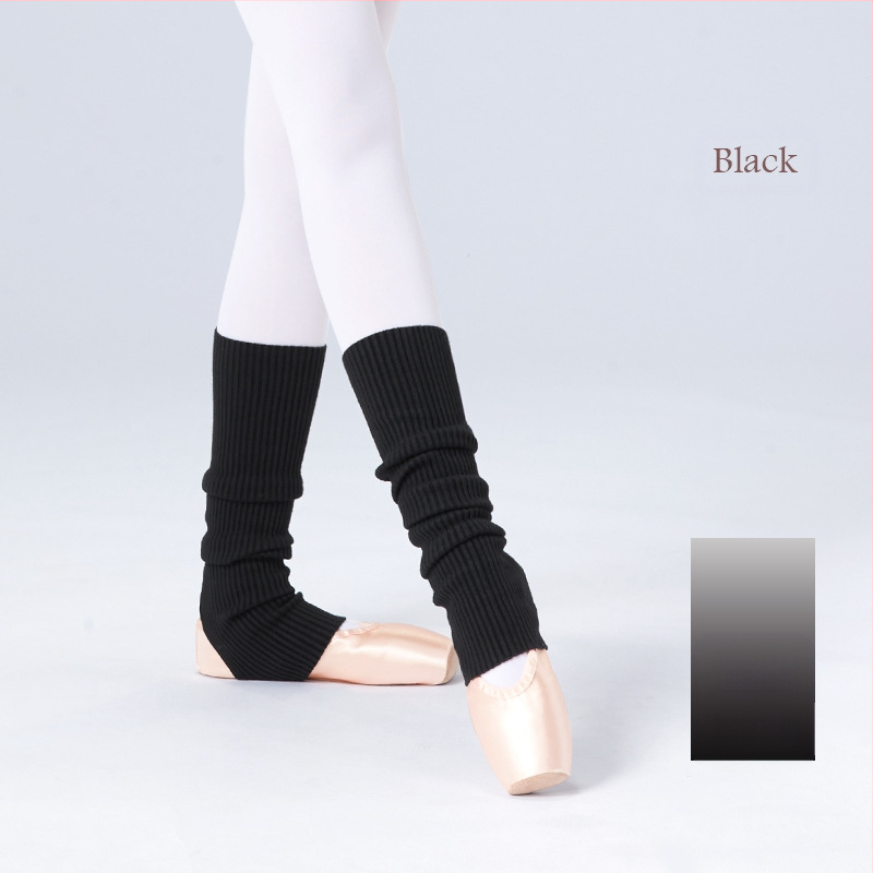 Suaugusiųjų baleto šokių kojinės, šiltos šokių praktikos kojinės, rudens ir žiemos sustorintos megztos ilgos, šalčiui atsparios baleto kojinės
