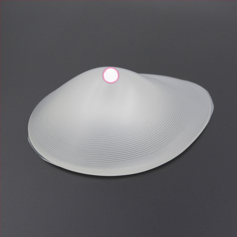 CT-TM läbipaistev silikoonist tilgakujuline kunstlik kuumaveeallika proteesrinnast võltsrinnaplaaster rinnapadi transvestiitide tarvikute tehas