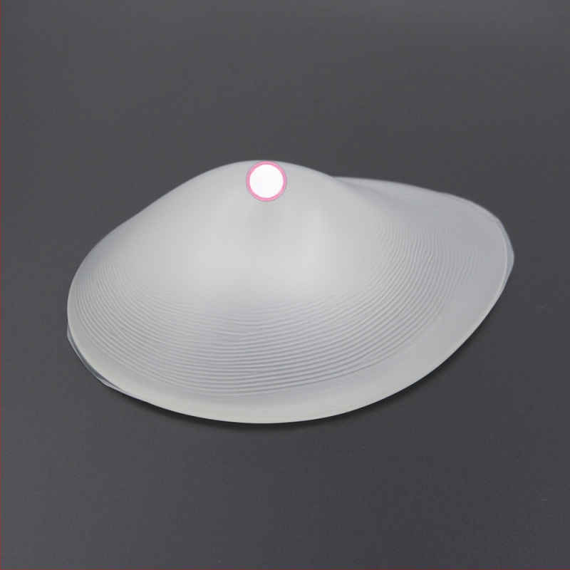 CT-TM läbipaistev silikoonist tilgakujuline kunstlik kuumaveeallika proteesrinnast võltsrinnaplaaster rinnapadi transvestiitide tarvikute tehas