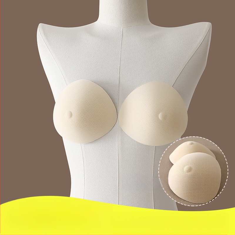 Krūtų protezo liemenėlė po mastektomijos, specialūs netikri krūtų apatiniai imituojantys netikri krūtų įklotai be lipnumo, nepriklausomai nuo kairės ar dešinės pusės.