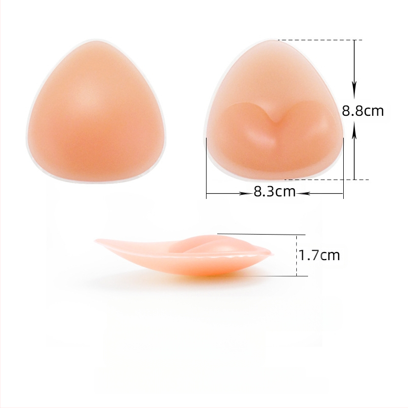 Ujumisriided Bikini silikoonist rinnapadi Paksendatud Push-up Rindkere paljastav Suur Ujumisväike Rindkere Sling Naiste Vest Aluspesu Padi