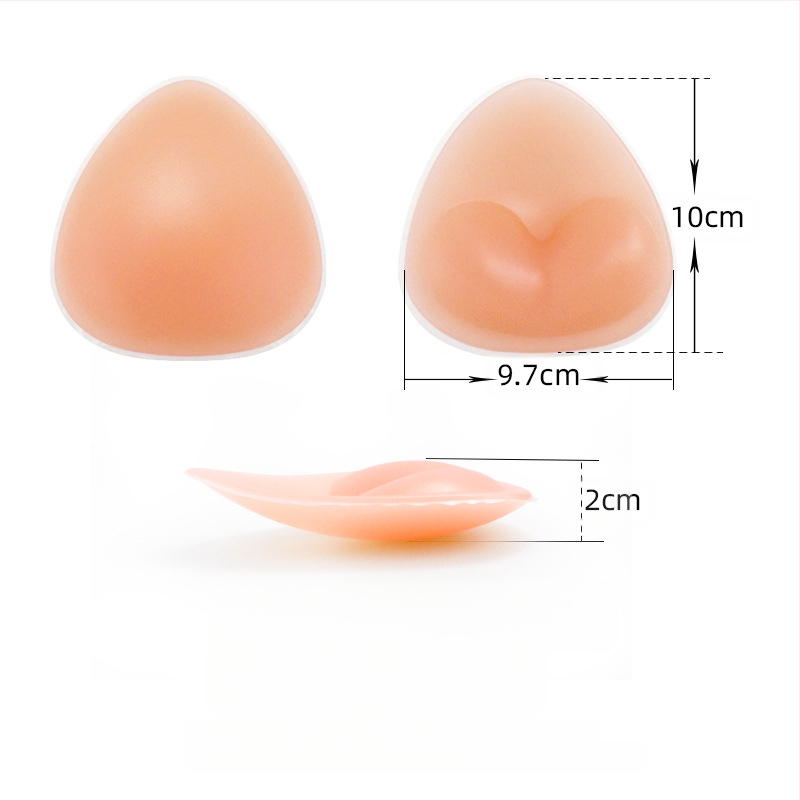 Ujumisriided Bikini silikoonist rinnapadi Paksendatud Push-up Rindkere paljastav Suur Ujumisväike Rindkere Sling Naiste Vest Aluspesu Padi