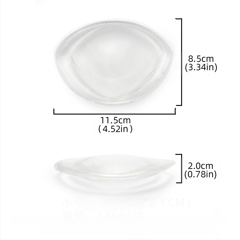 Ujumisriided Bikini silikoonist rinnapadi Paksendatud Push-up Rindkere paljastav Suur Ujumisväike Rindkere Sling Naiste Vest Aluspesu Padi