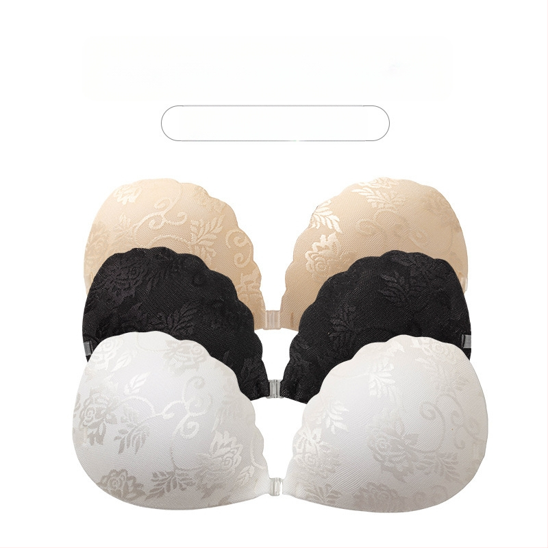 Nėriniuotų krūtų lipdukas moteriškai vestuvinei suknelei su maža krūtinės liemenėle, ploni, didelės krūtinės apatiniai, vasariniai, nematomos krūtinės lipdukas