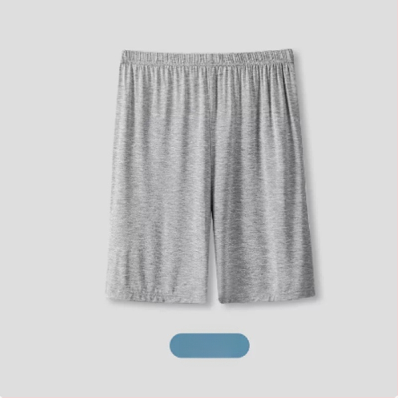 Pantaloni de pijama de vară scurți bărbați de vară subțiri pantaloni scurți de mătase de gheață pentru casă pantaloni de dormit lejeri din bumbac de mătase pentru casă pantaloni fierbinți