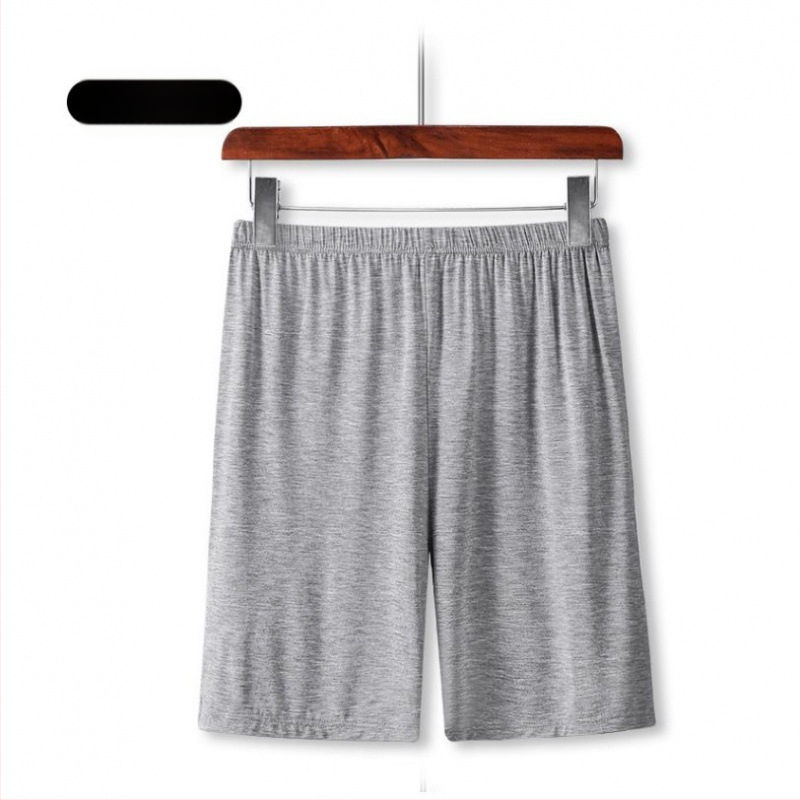 Pantaloni de pijama de vară scurți bărbați de vară subțiri pantaloni scurți de mătase de gheață pentru casă pantaloni de dormit lejeri din bumbac de mătase pentru casă pantaloni fierbinți