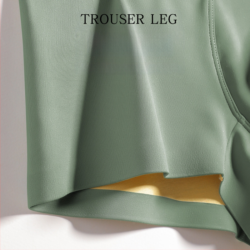 Jauns vīriešu modālais ledus zīda apakšveļa vienkrāsains elpojošs antibakteriāls slaids radošs biznesa augstas klases dāvanu kastes uzvalks