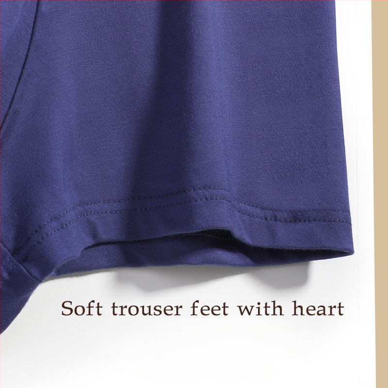 GDECC zīmola modāla vīriešu apakšveļa, elpojoša, magnētiska temperatūras maiņas iekšējās kājstarpes bokseršortu vienkrāsaina dāvanu kastīte