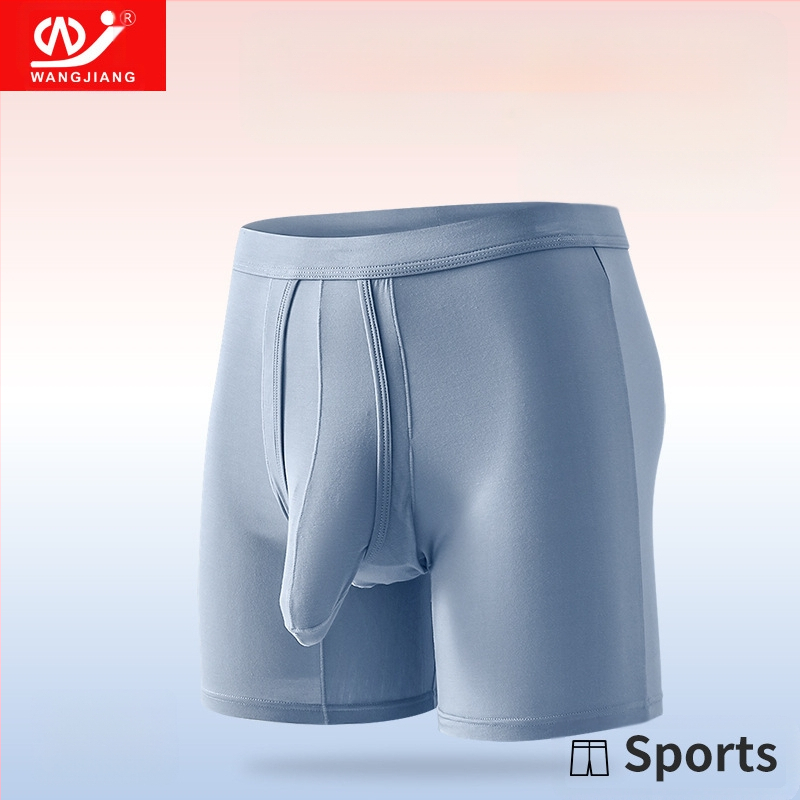 Vīriešu apakšveļa ar atdalītām lodēm, vasaras sporta šorti, ērti, elpojoši, bokserbikses, jostasvietas bikses, boksergalva