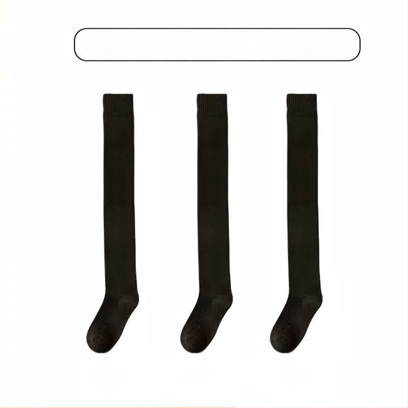 Sukad Meeste ülepõlve sokid fliisvoodriga paksendatud soojad põlvekaitsmed Sokid keskealistele ja eakatele Pikad kõrge säärega sokid