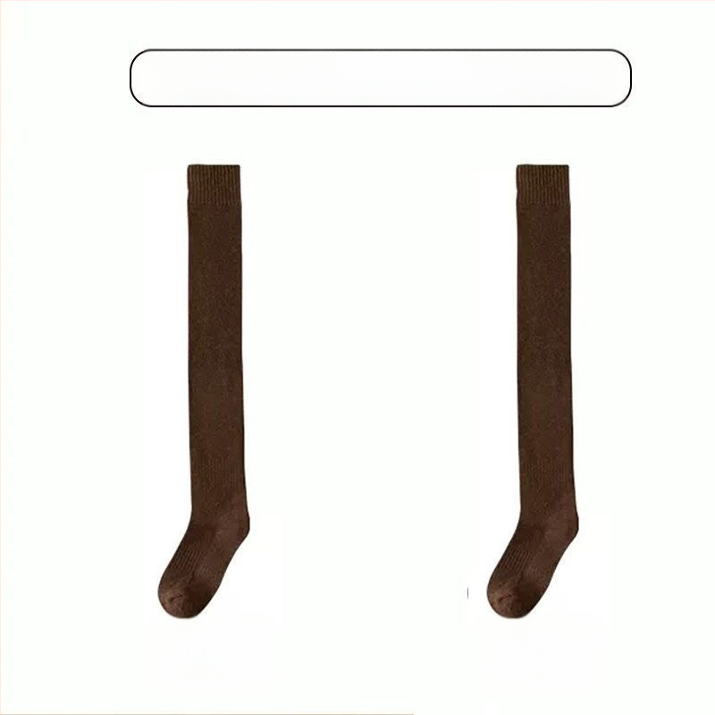 Sukad Meeste ülepõlve sokid fliisvoodriga paksendatud soojad põlvekaitsmed Sokid keskealistele ja eakatele Pikad kõrge säärega sokid