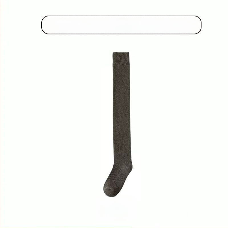 Sukad Meeste ülepõlve sokid fliisvoodriga paksendatud soojad põlvekaitsmed Sokid keskealistele ja eakatele Pikad kõrge säärega sokid