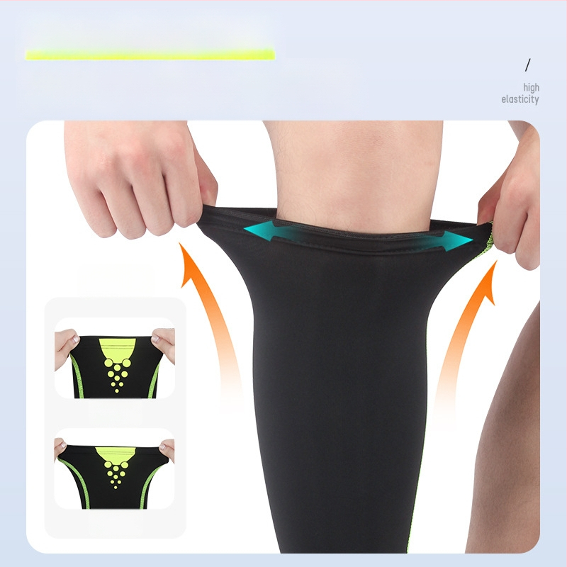 Sportinės blauzdų apsaugos vyrams ir moterims lauko krepšinio futbolo bėgimo kojų apsaugos kvėpuojančios šiltos kelių apsaugos kojinės