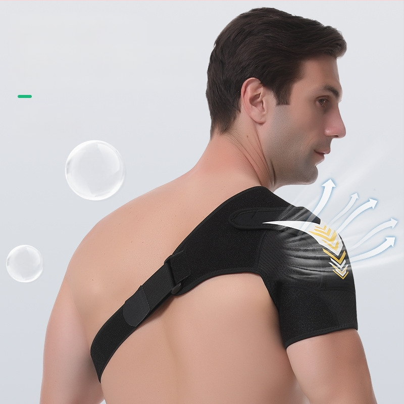 „Amazon“ vyrų ir moterų sportinis peties apmokamas kūno rengybos sunkumų kilnojimo peties patempimo reguliuojamas suspaudimo peties apmokamas peties periartrito skausmo apsaugas