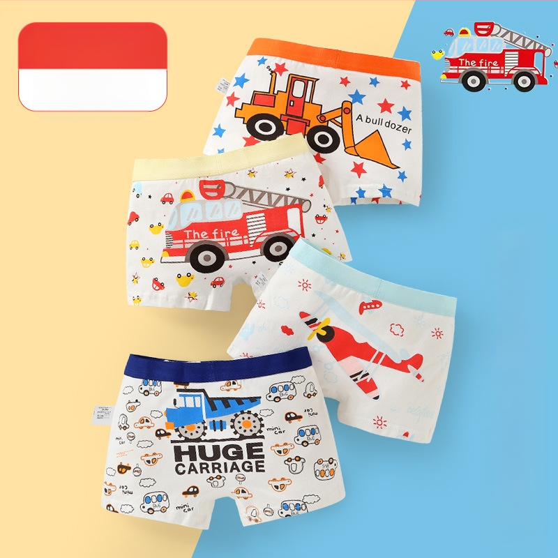 Vaikiški apatiniai, kūdikių bokserinės kelnaitės, antibakteriniai, kvėpuojantys šukuotos medvilnės šortai berniukams ir mergaitėms, vidutinio ir didelio dydžio vaikiškos bokserinės kelnaitės