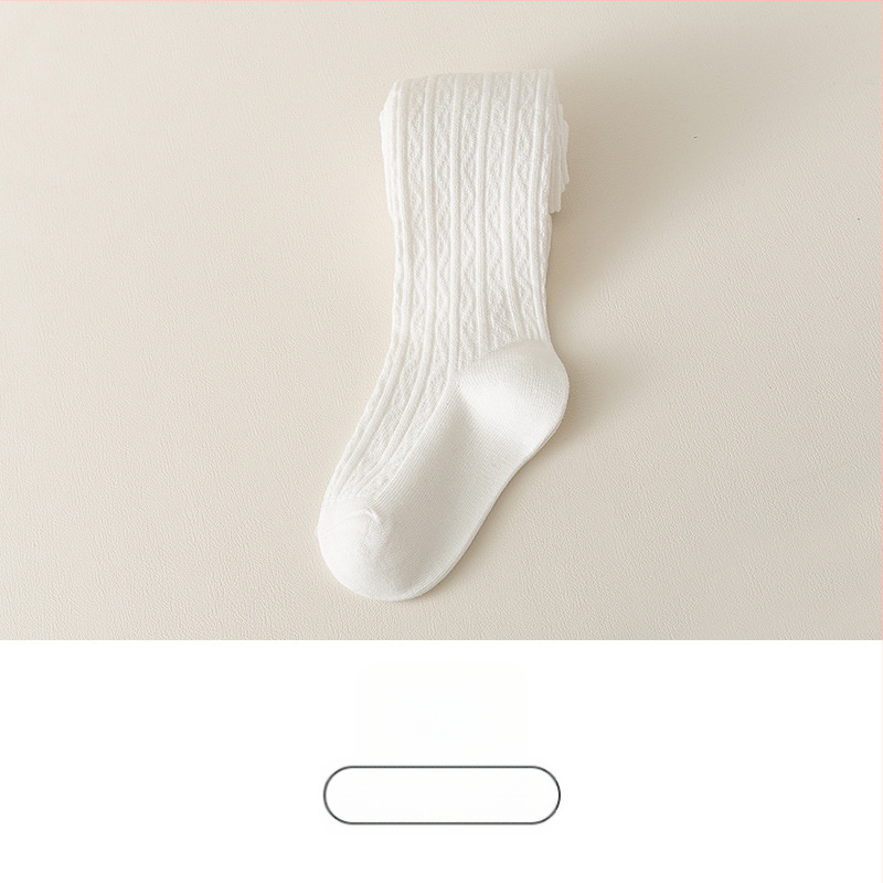 Veleprodaja Zhuji dječjih tajica, proljetni i jesenski stil, vanjska odjeća, integrirane hlače, dječje tajice od dugog pamuka, hlače s dječjim stopalima za djevojčice