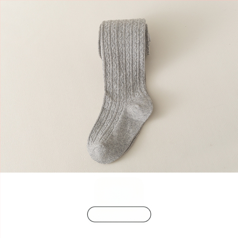 Veleprodaja Zhuji dječjih tajica, proljetni i jesenski stil, vanjska odjeća, integrirane hlače, dječje tajice od dugog pamuka, hlače s dječjim stopalima za djevojčice