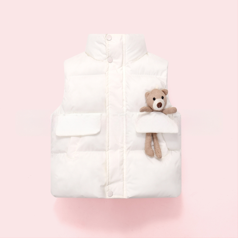 Παιδικό γιλέκο από βαμβάκι με πούπουλα, νέο στυλ, για αγόρια και κορίτσια, για την άνοιξη και το φθινόπωρο