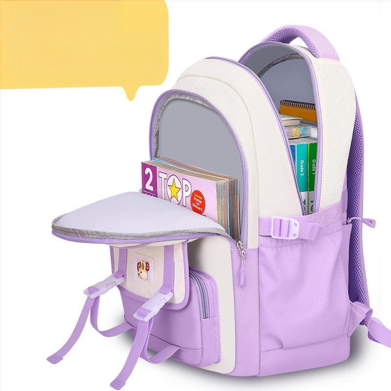 2024. aasta algkooli laste koolikotid, tüdrukute seljakotid, põhikooli ja keskkooli tüdrukute selgroo kaitse, suure mahutavusega ja kerged kotid