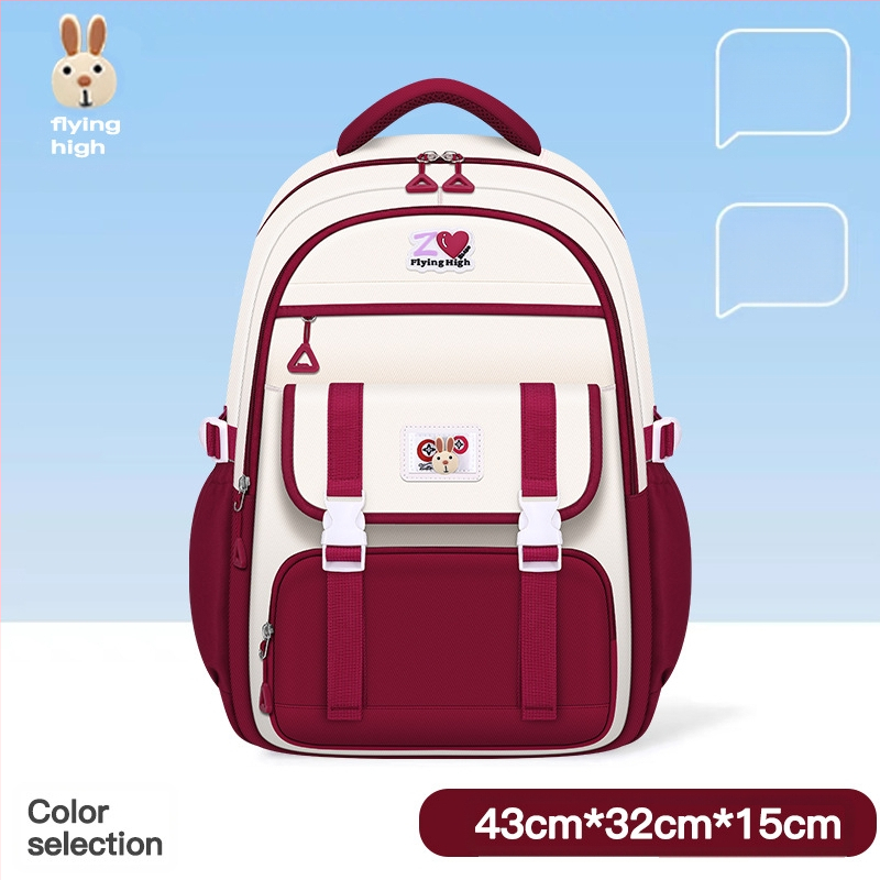 2024. aasta algkooli laste koolikotid, tüdrukute seljakotid, põhikooli ja keskkooli tüdrukute selgroo kaitse, suure mahutavusega ja kerged kotid