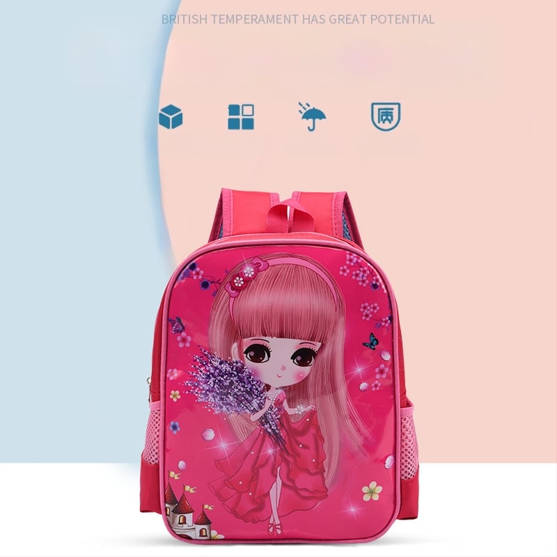 Moodsad multifilmiteemalised Lumivalgekese algkooliõpilase koolikoti seljakotid, kerged keskmise suurusega kahekordsed õlakotid poistele ja tüdrukutele, hulgimüügihind