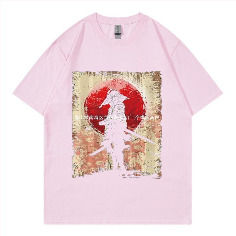 Vara nou Vintage scrisoare pulover tricou imprimat bărbați și femei tricou casual la modă mânecă scurtă top